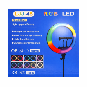 ljj 45 rgb 18in ring light cover